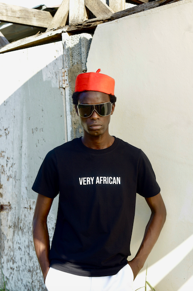 Very African Black Unisex T-shirt